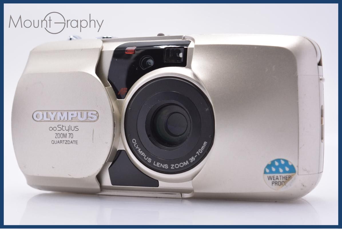 【動作保証】 オリンパス OLYMPUS ∞ Stylus ZOOM 70 QUARTZDATE 35-70mm 同梱無料 #am7825