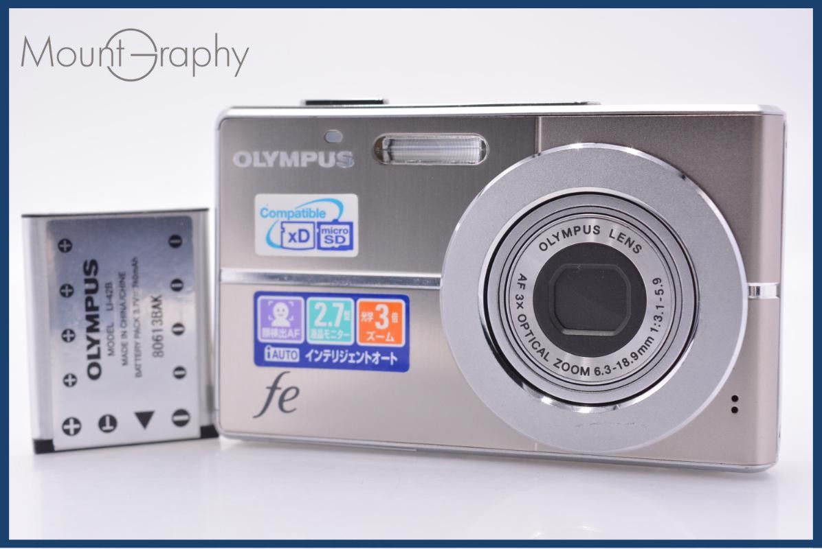 【動作保証】 オリンパス OLYMPUS FE-3010 3x バッテリー付属 同梱無料 #am7830