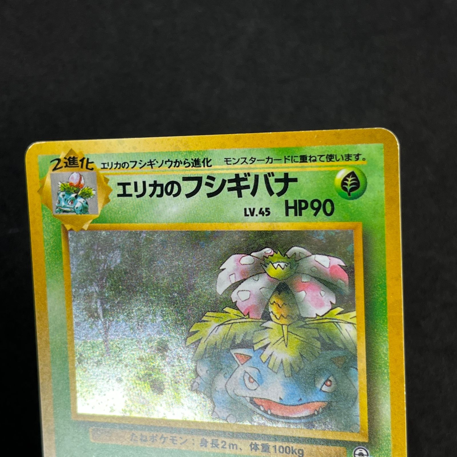 ☆ポケモンカードゲーム LV45HP90NO003-GYM2 エリカのフシギバナ(右