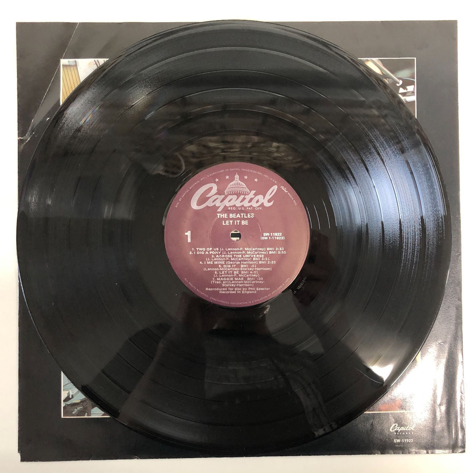 ◇[N]LP 2枚セット THE BEATLES/REVOLVER SW 2576・LET IT BE SW-11922