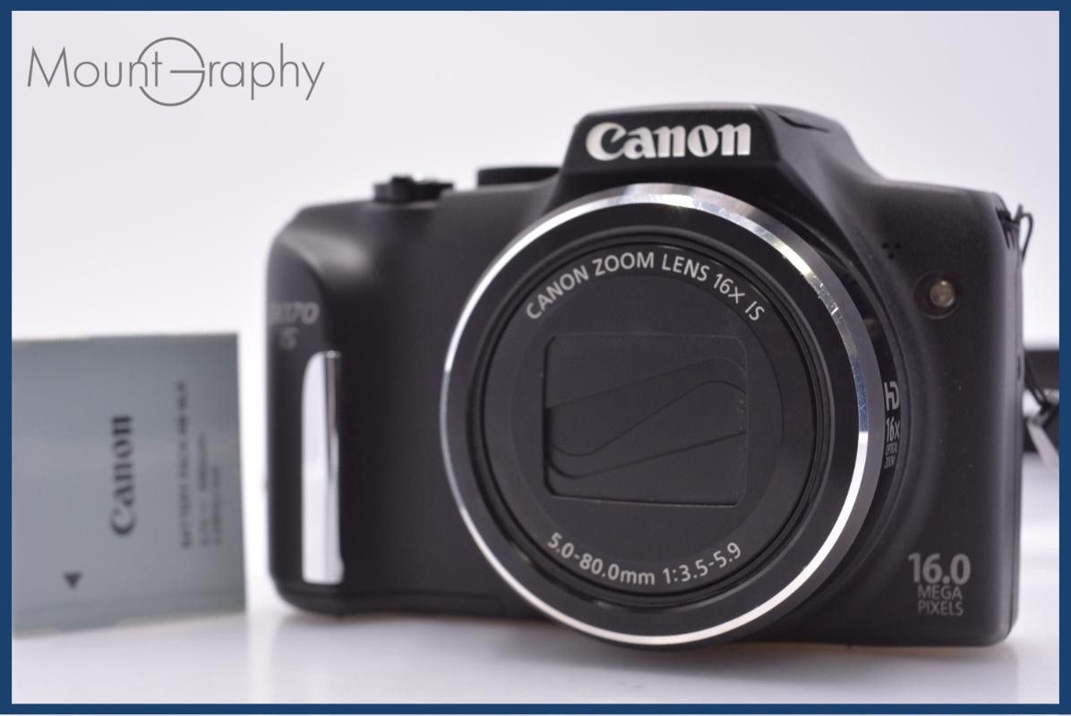 【動作保証】 キヤノン Canon PowerShot SX170 IS 16x バッテリー付属 同梱無料 #am7902