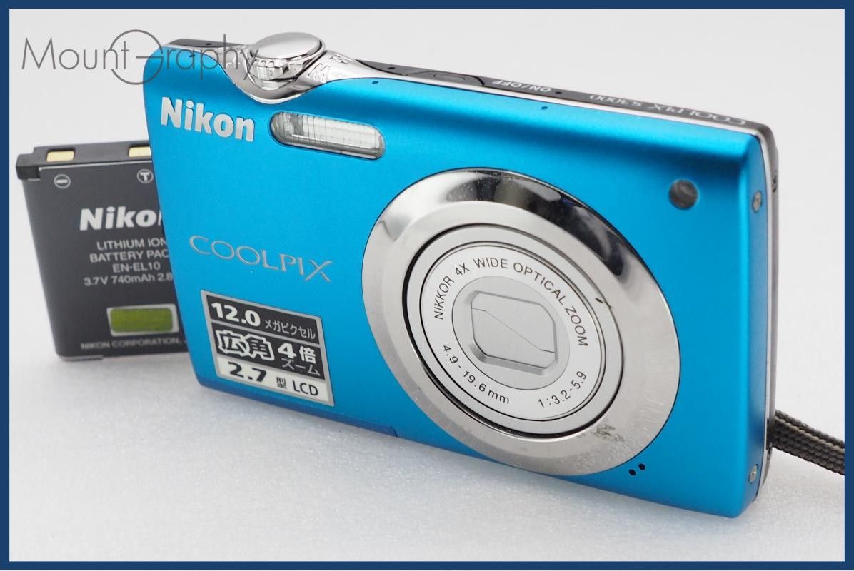 難あり NIKON ニコン COOLPIX S3000 バッテリーのみ付属 同梱無料 #i11016
