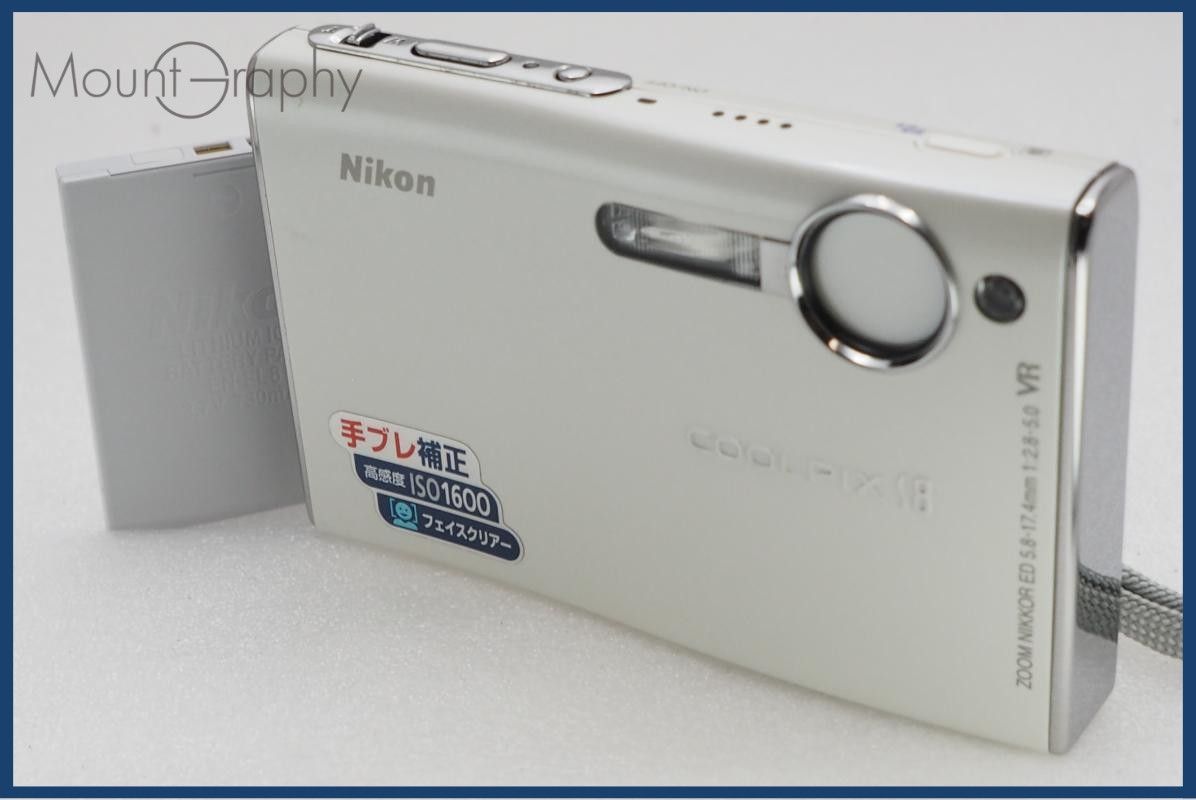 【動作保証】 NIKON ニコン COOLPIX S8 バッテリーのみ付属 同梱無料 #i11019