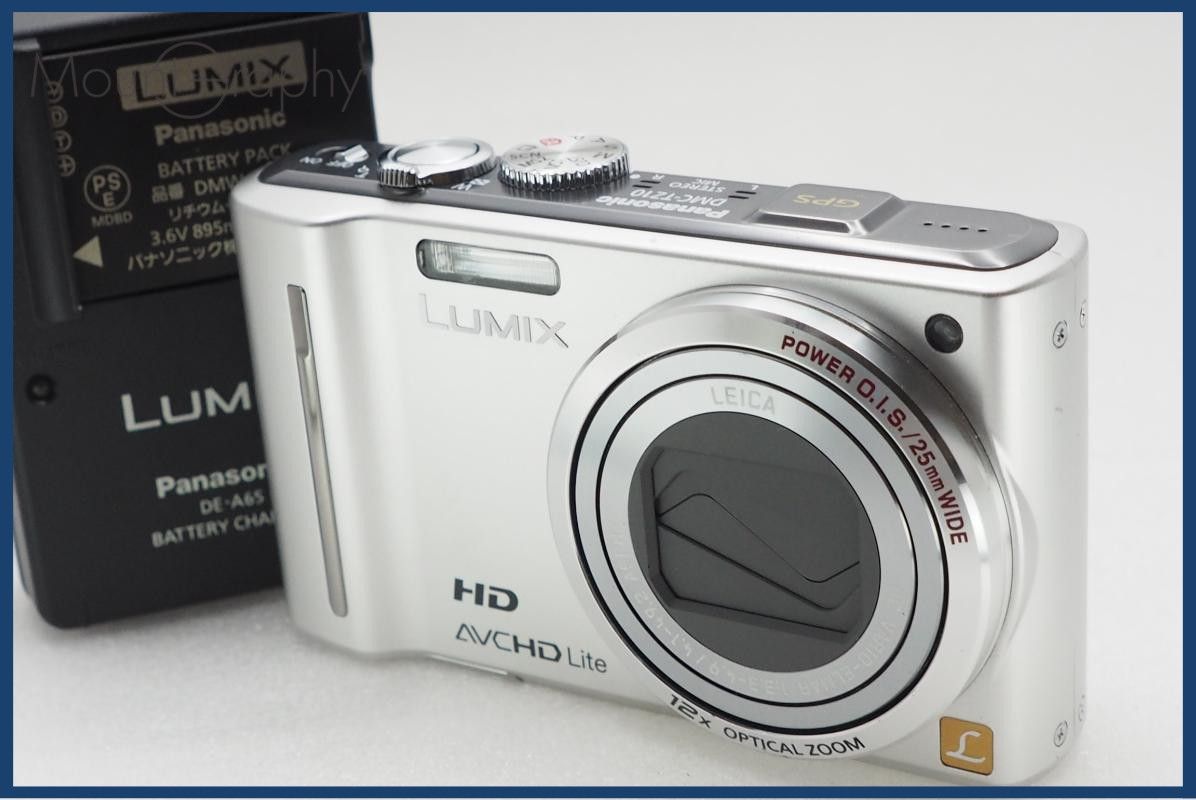 【美品・動作保証】 Panasonic パナソニック DMC-TZ10 バッテリー&充電器付属 同梱無料 #i11025