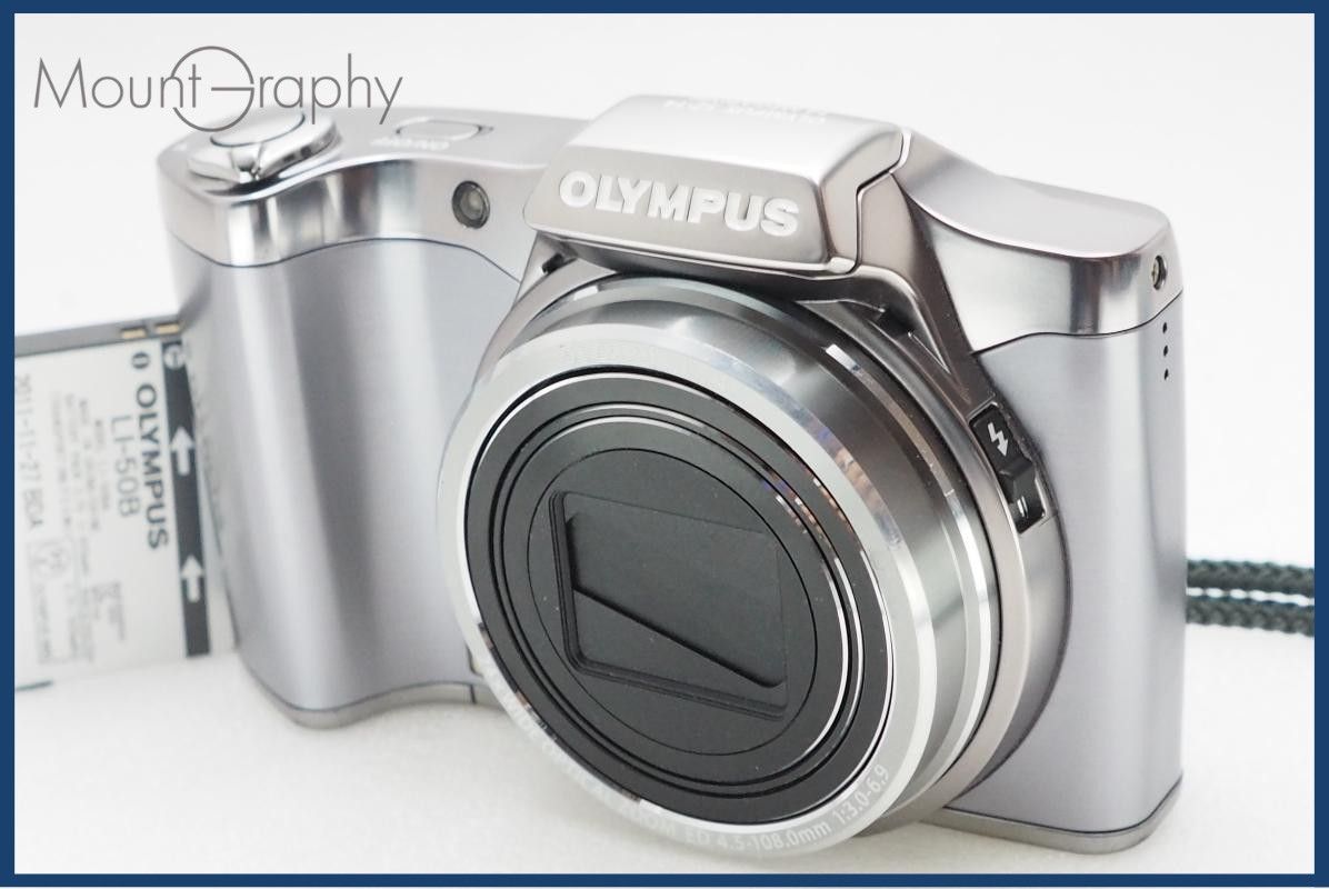 【美品・動作保証】 OLYMPUS オリンパス SZ-14 バッテリーのみ付属 同梱無料 #i11053