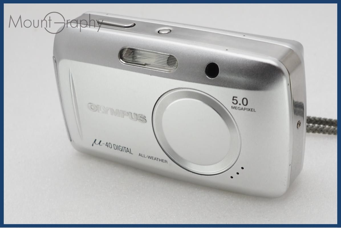 OLYMPUS オリンパス μ-40 DIGITAL 同梱無料 #i11056