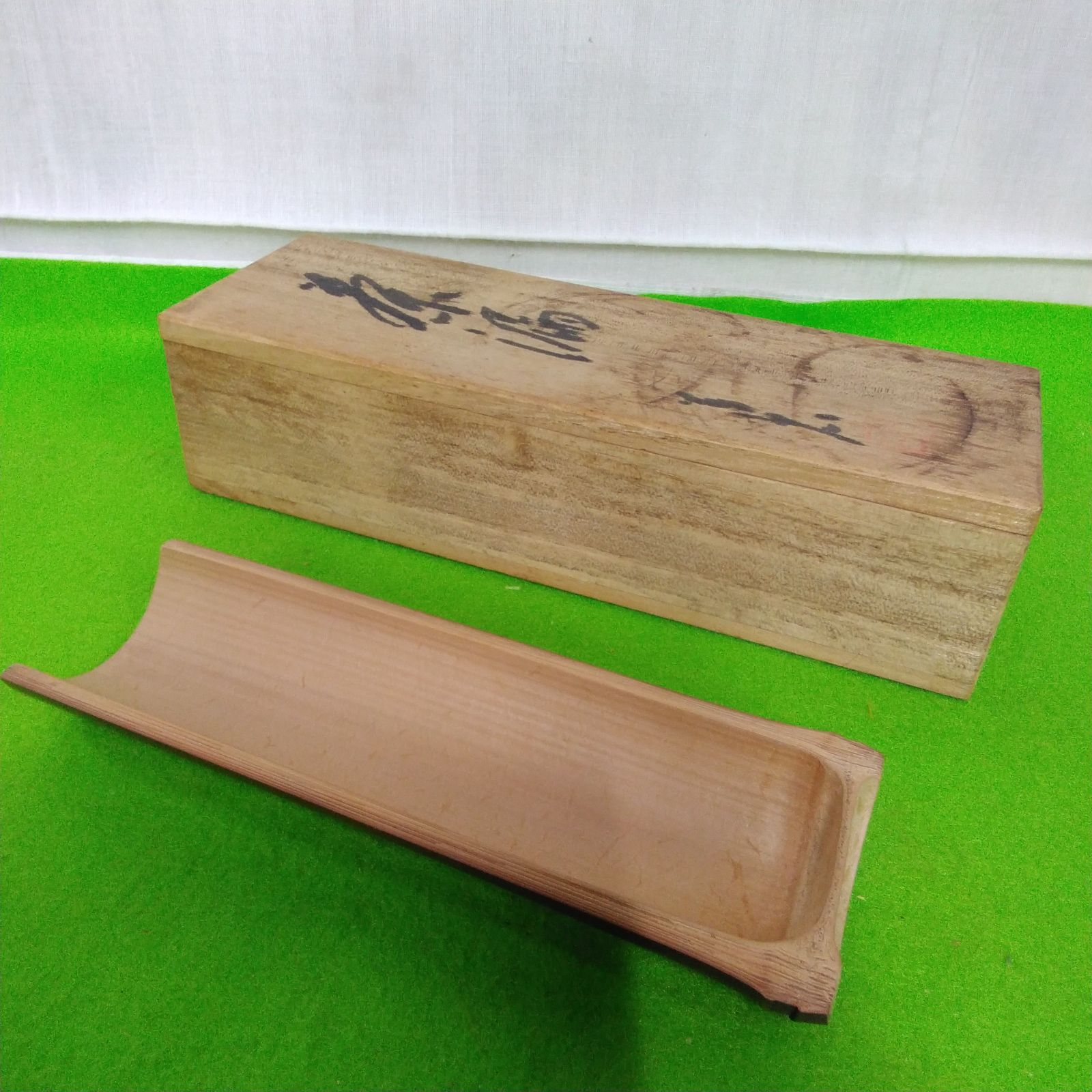 骨董 茶道具 竹細工物 茶則/茶合 昭和中期頃に家に在った品物です