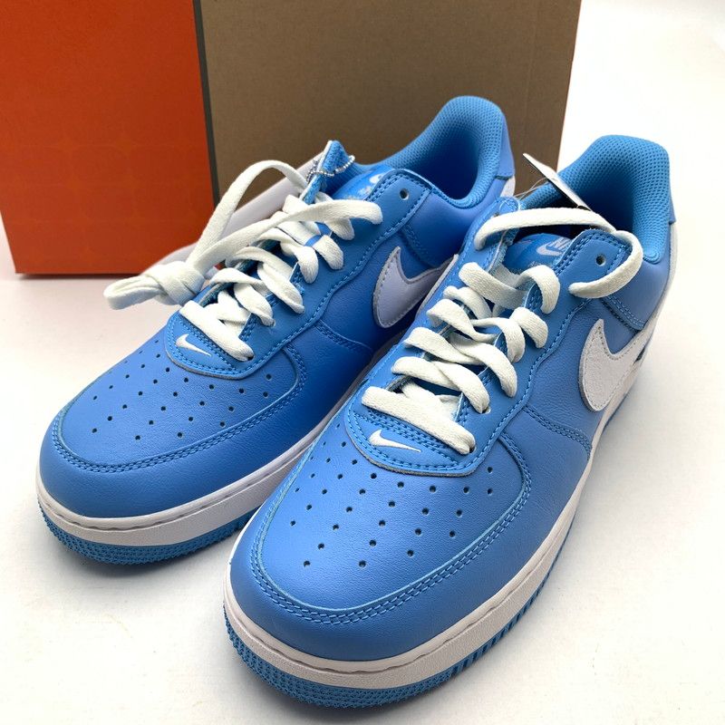 【中古美品】 NIKE ナイキ DM0576-400 AIR FORCE 1 LOW RETRO COLOR OF THE MONTH UNIVERSITY BLUE エアフォース1 ロー レトロ スニーカー 靴 【160-260618-mh-26-fuzh】