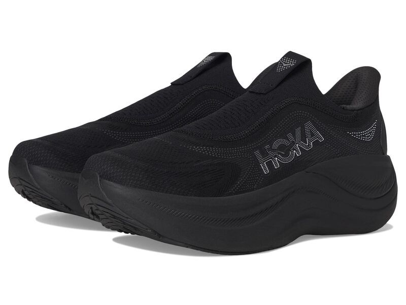 ホカオネオネ メンズ シューズ スニーカー レース Hoka Skyward Laceless BlackBlack ブラック