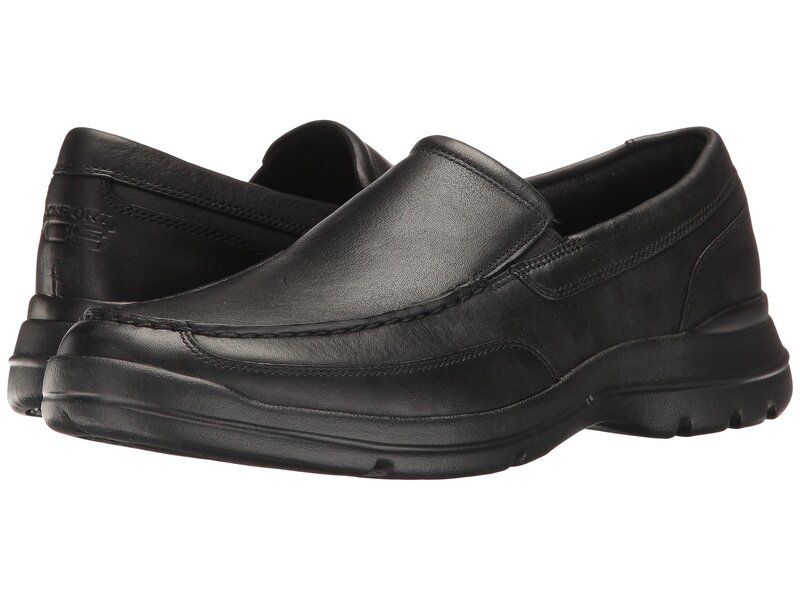 ロックポート メンズ シューズ スリッポン・ローファー Rockport Junction Point SlipOn Black ブラック