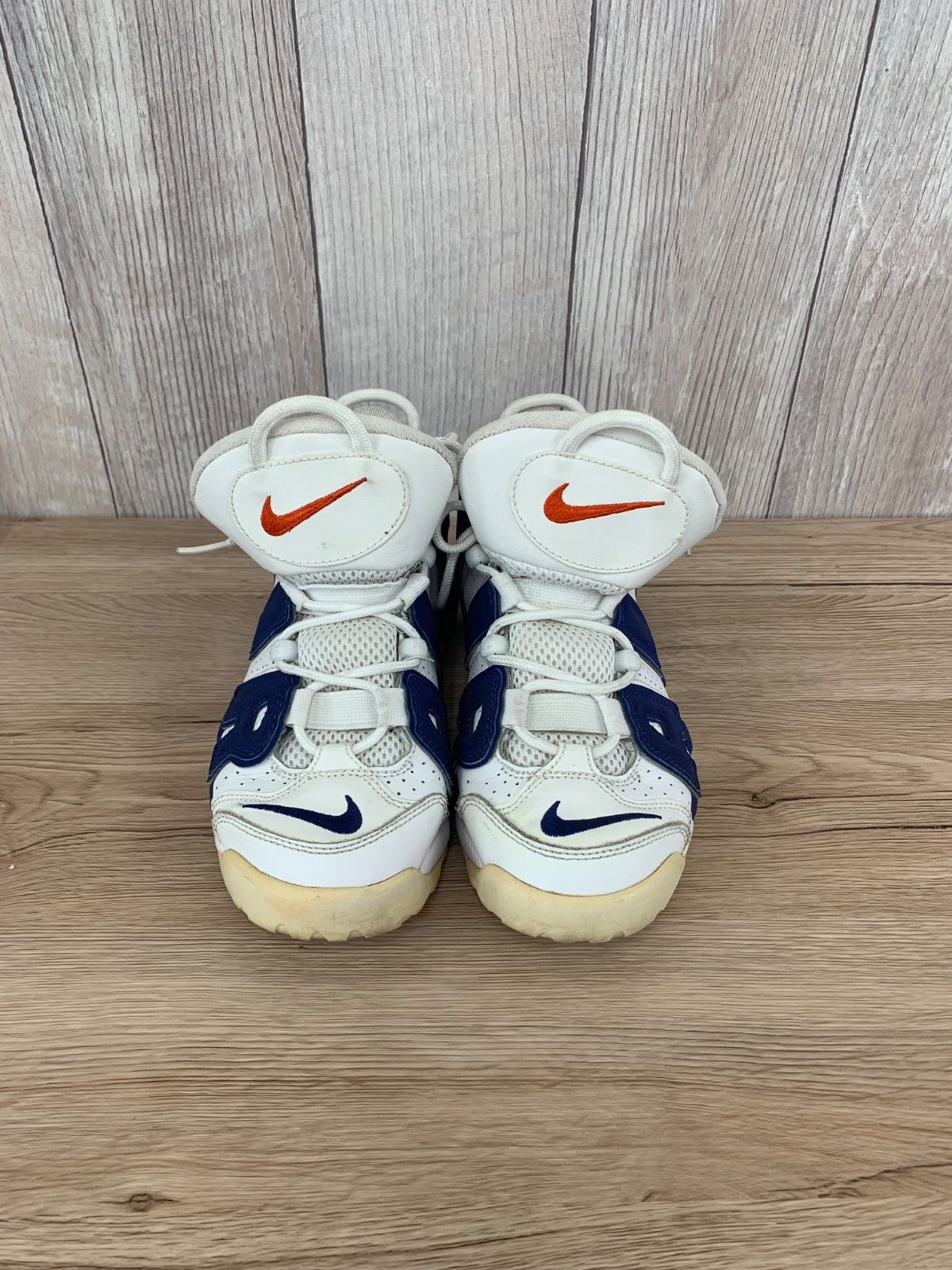 NIKE ナイキ AIR MORE UPTEMPO エアモアアップテンポ スニーカー 23.5㎝ 415082-103ブルー/ホワイト 平塚店　衣料品　M