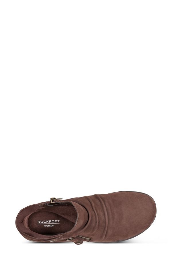 ロックポート レディース シューズ ブーツ・レインブーツ Rockport Rwhelen Boot Dark Brown ブラウン
