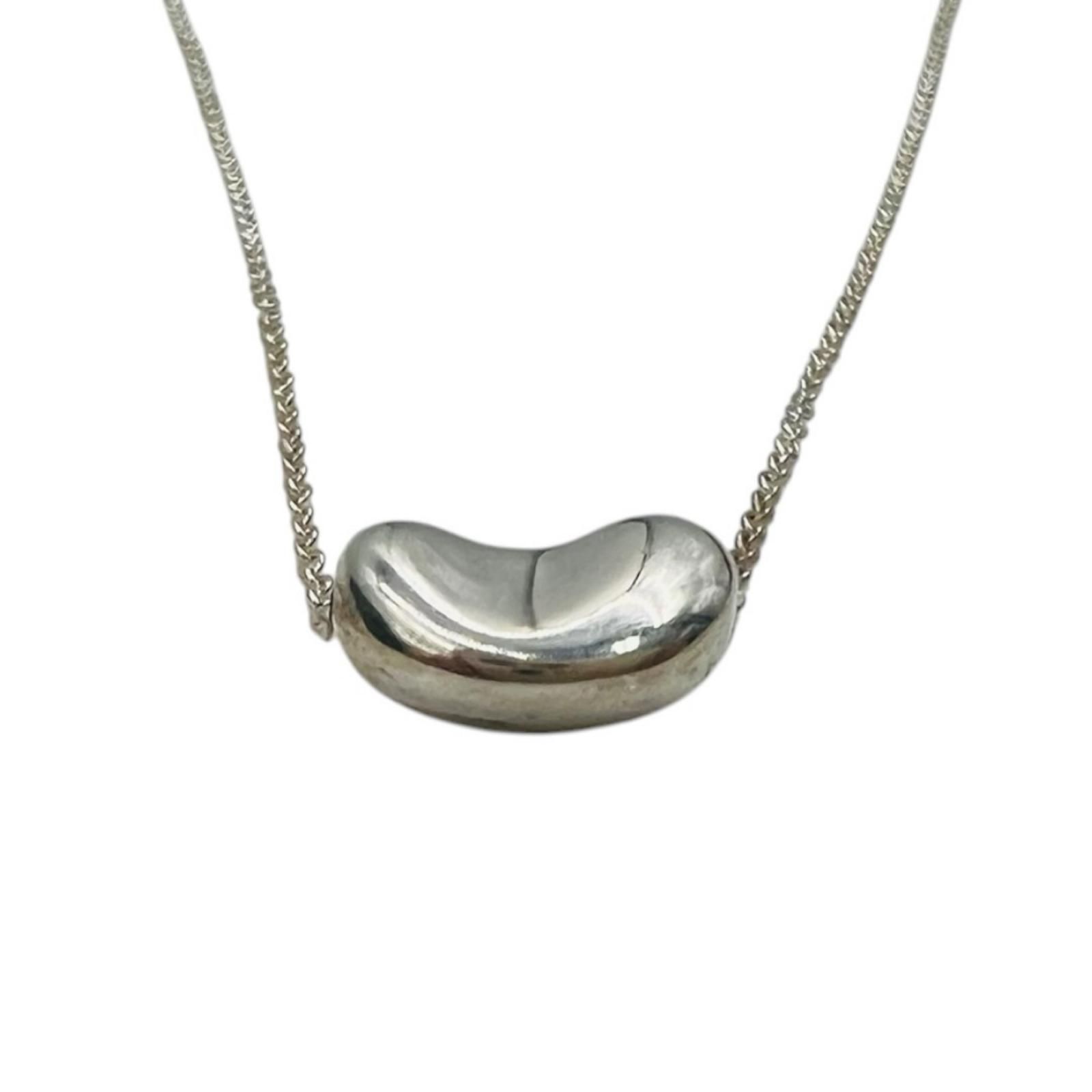 Tiffany&Co ティファニー ビーンズ ネックレス シルバー 925 - メルカリ