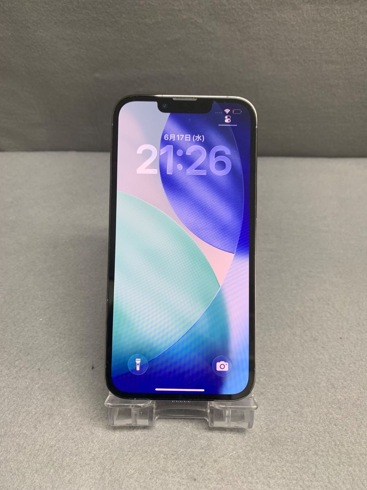 美品 国内版 SIMフリー iPhone13 Pro 128GB シエラブルー色