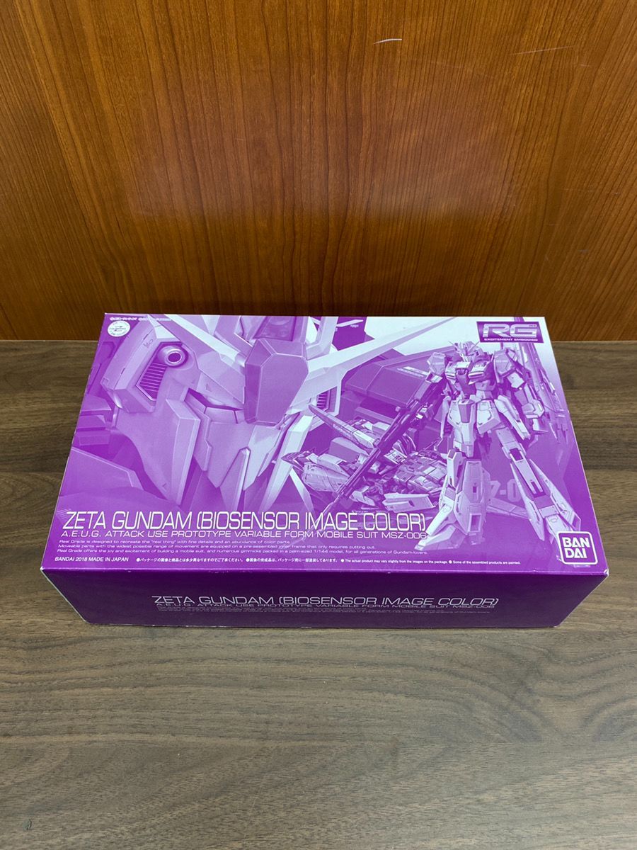 未組立品 Zガンダム バイオセンサーイメージカラー RG 1/144
