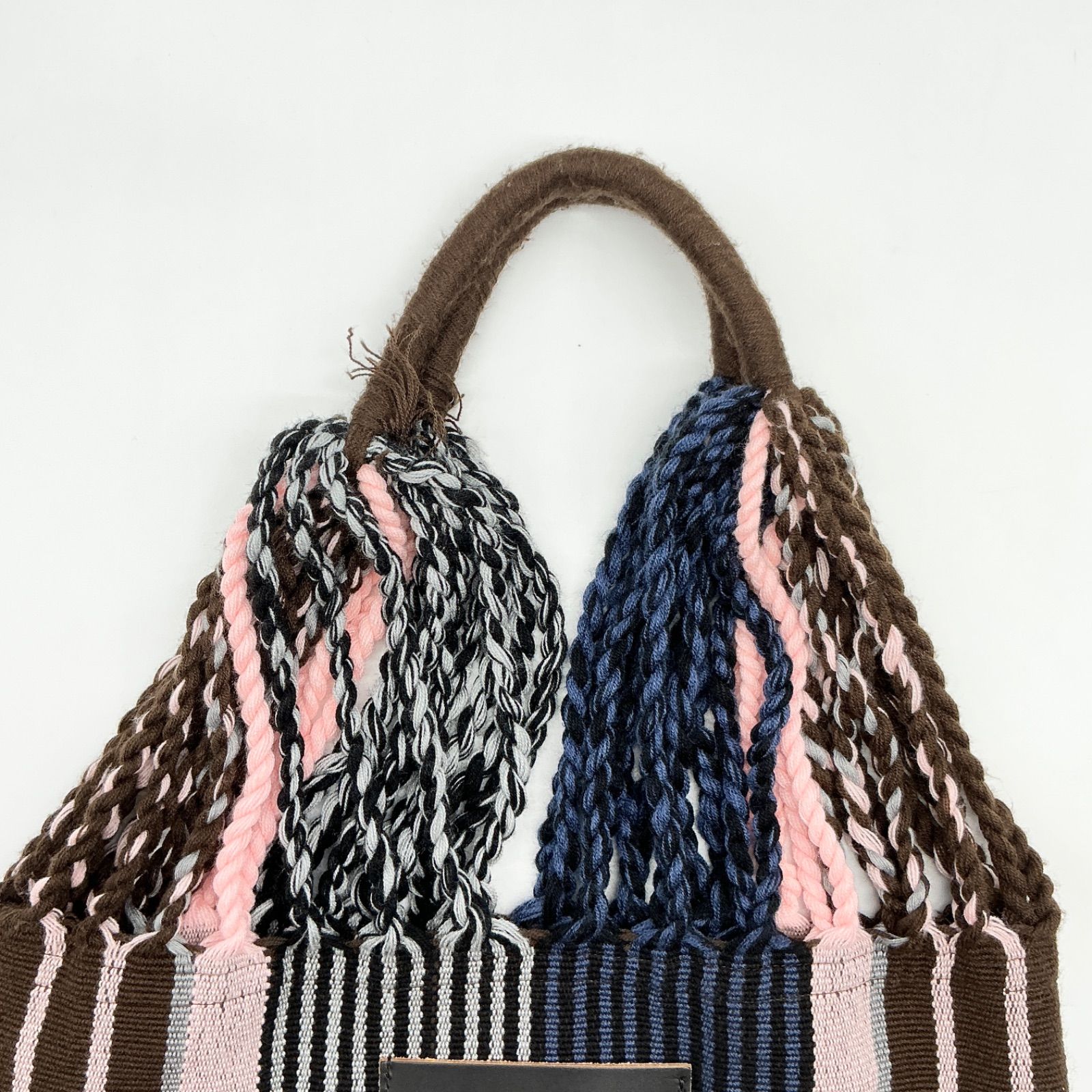 MARNI MARKET マルニマーケット ハンモックバッグ トートバッグ ピンク 