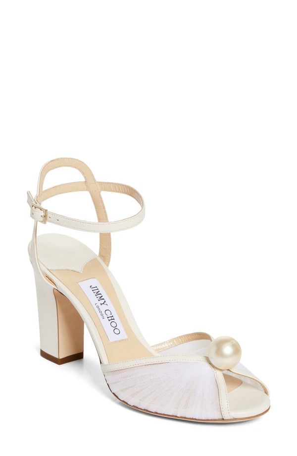 ジミーチュー レディース シューズ サンダル Jimmy Choo Sacaria Sandal Ivory White ホワイト