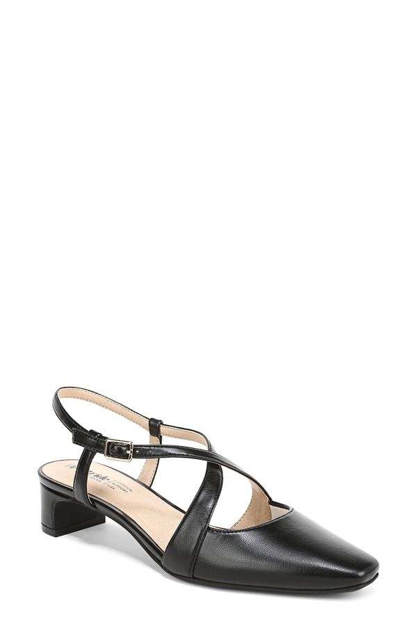 ライフストライド レディース シューズ ヒール LifeStride Lavina Slingback Pump Black ブラック