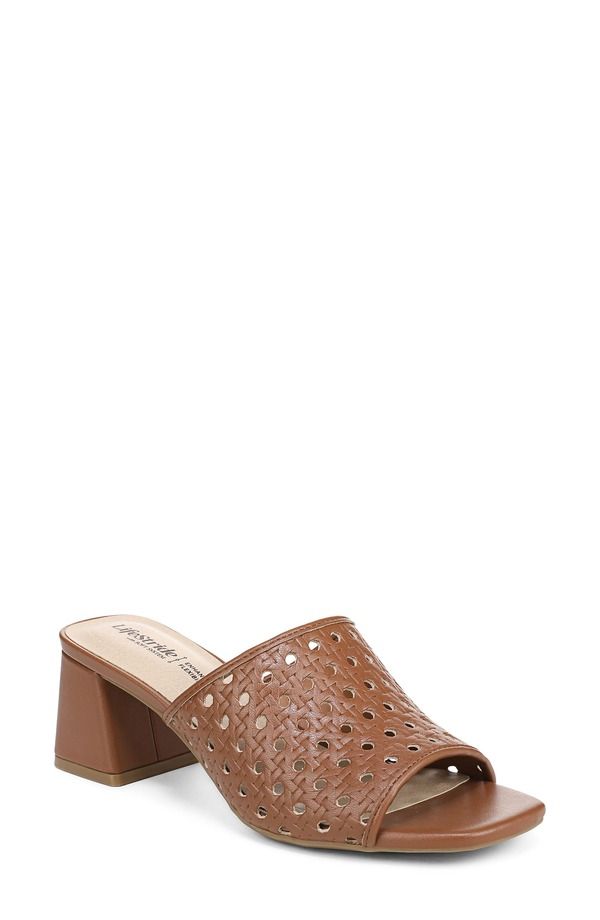 ライフストライド レディース シューズ ヒール サンダル LifeStride Colette Slide Sandal Caramel 16,635円