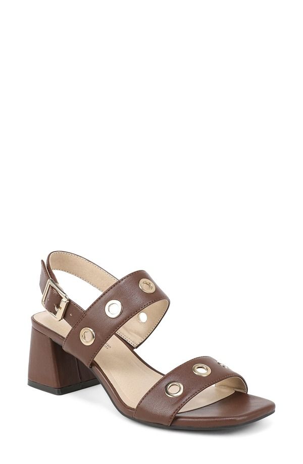 ライフストライド レディース シューズ ヒール サンダル LifeStride Clara Slingback Sandal Cocoa Brown ブラウン