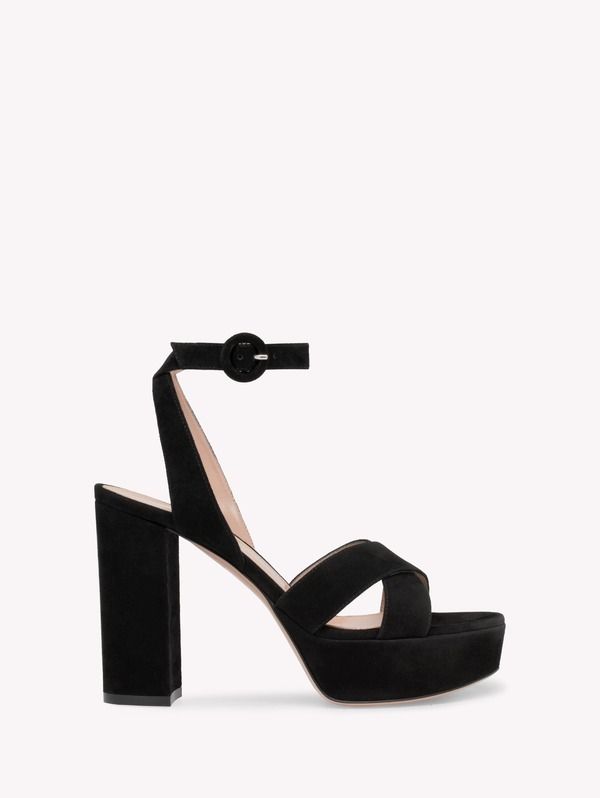 ジャンヴィト ロッシ レディース シューズ サンダル Gianvito Rossi Sabrina Sandal Black ブラック