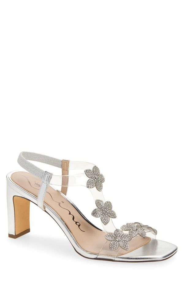 ニナ レディース シューズ ヒール サンダル Ninannmari Sandal Silver シルバー