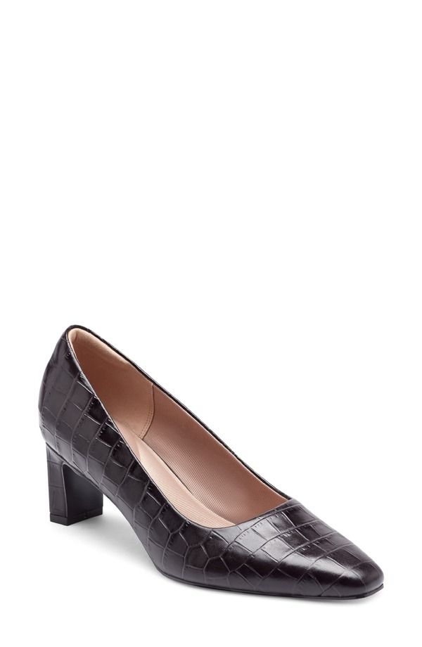 ロックポート レディース シューズ ヒール Rockport Meridalmond Toe Pump Dark Brown ブラウン