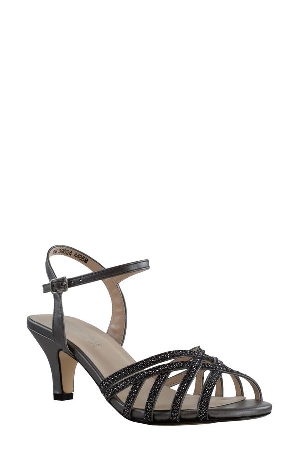 タッチアップ レディース シューズ ヒール サンダル Touch Ups Amara Sandal Pewter ピューター