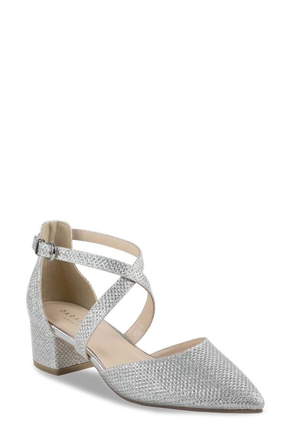 パラドックスロンドン レディース シューズ ヒール トール Paradox London Pink Francis Metallic Pump Silver シルバー