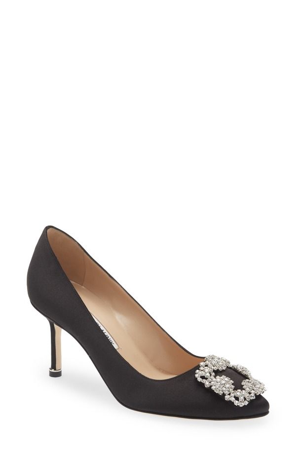 マノロ ブラニク レディース シューズ パンプス Manolo Blahnik Hangisi Pump Black ブラック