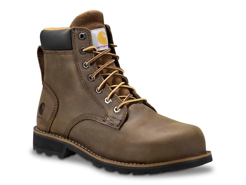 カーハート メンズ シューズ ブーツ・レインブーツ CarharttFrontier 6 Wateresistant Composite Toe Boot Dark Brown ブラウン