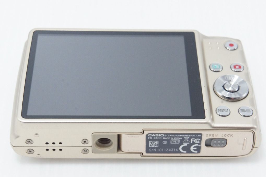 美品 CASIO カシオ EXILIM EX-Z400 コンパクトデジタルカメラ ゴールド