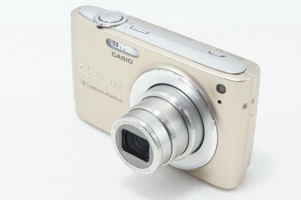 美品 CASIO カシオ EXILIM EX-Z400 コンパクトデジタルカメラ ゴールド