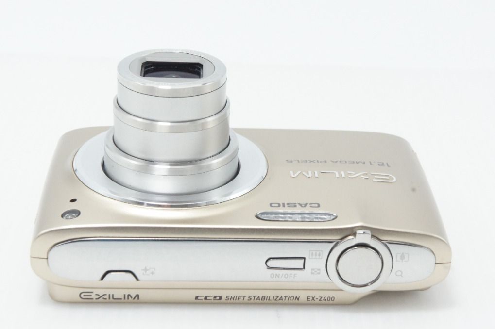 美品 CASIO カシオ EXILIM EX-Z400 コンパクトデジタルカメラ ゴールド