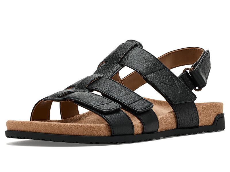 バイオニック レディース シューズ スニーカー VIONIC Eureka Black Leather ブラック