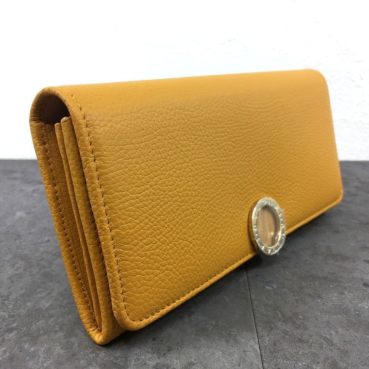 未使用品 BVLGARI 長財布 イエロー ブルガリブルガリ 箱付き 227