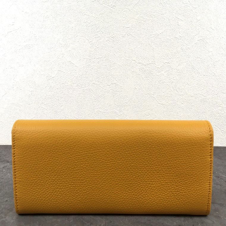 未使用品 BVLGARI 長財布 イエロー ブルガリブルガリ 箱付き 227 