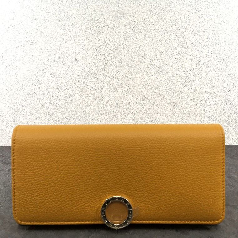 未使用品 BVLGARI 長財布 イエロー ブルガリブルガリ 箱付き 227 