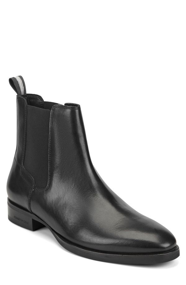 ケネスコール メンズ シューズ ブーツ・レインブーツ チェルシーブーツ チェルシー Kenneth Cole New York Raymond Chelsea Boot Black Charcoal