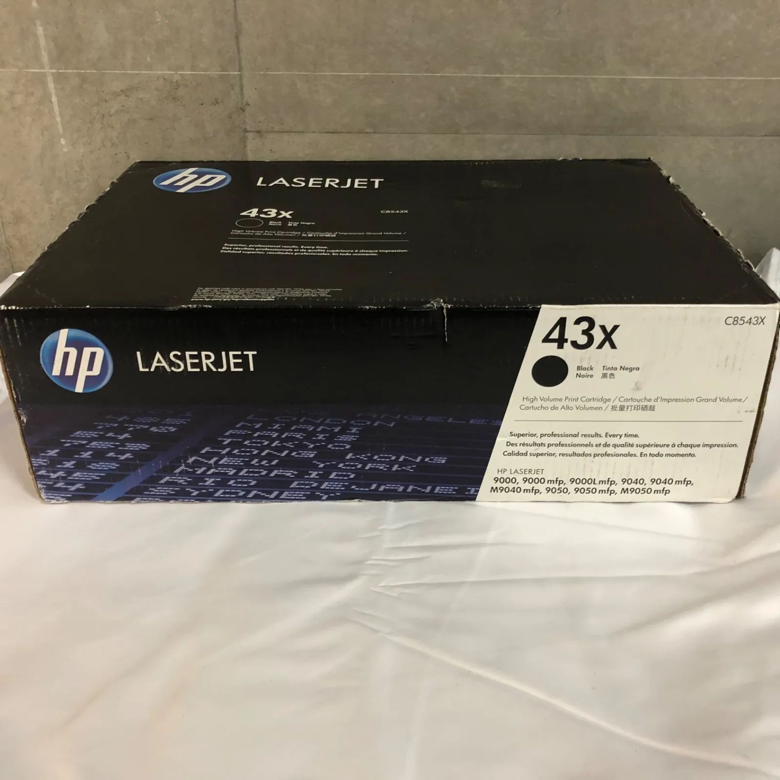 HP 純正 トナーカートリッジ (LJ9000用) C8543X 未開封品 HP 純正 トナーカートリッジ (LJ9000用) C8543X 未開封品