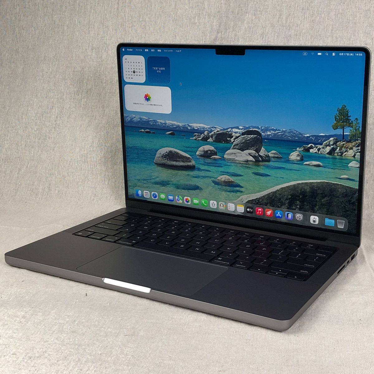 【本体のみ】Apple MacBook Pro (14インチ 2021) 【M1 Pro（CPUコア8/GPUコア14）・メモリ16GB・SSD512GB】A2442 EMC3650/mb-261249（465205）