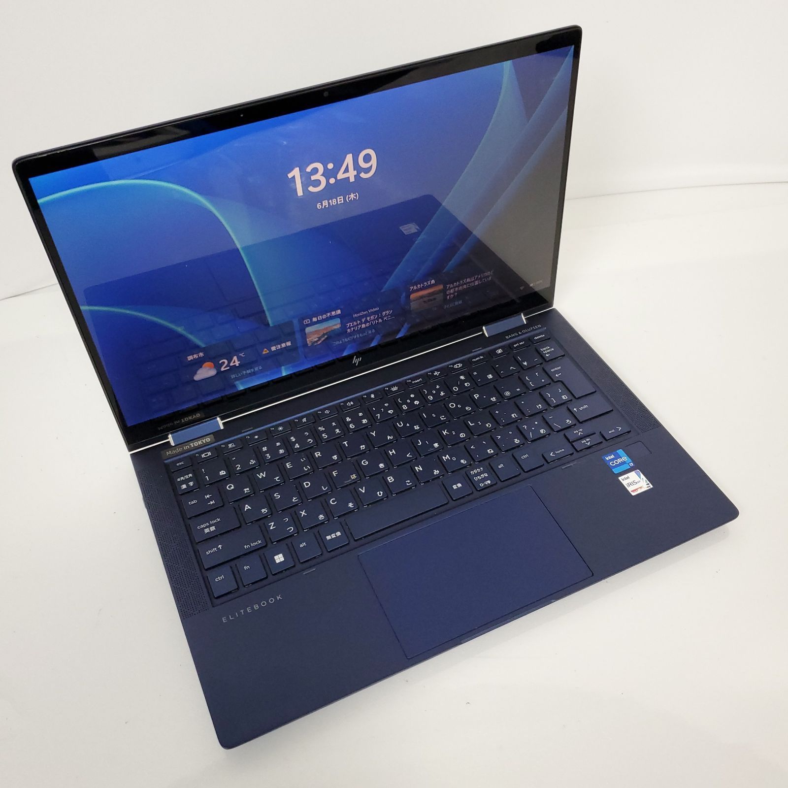 人気モデル！ハイスペック！HP Elite Dragonfly G2 Notebook PC・Intel Core i7・メモリ16GB・NVMe(SSD)512GB・Win11 Pro　#001908