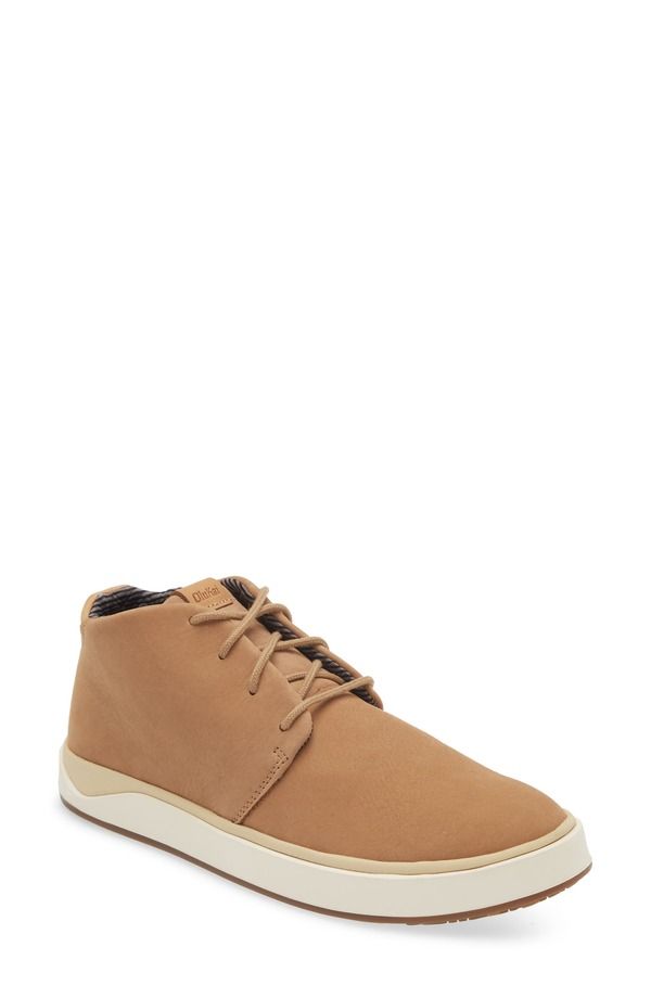 オルカイ メンズ シューズ ブーツ・レインブーツ OluKai Papak Ili Waterproof Chukka Bootan Tan タン