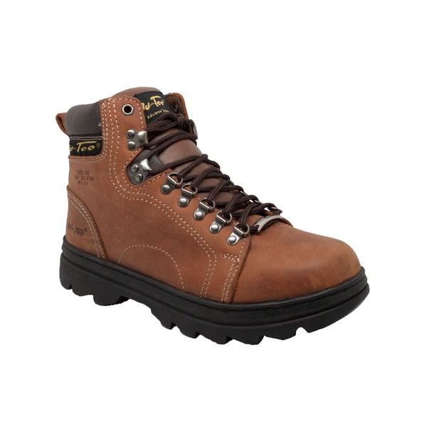 アドテック メンズ シューズ ブーツ・レインブーツ Tシャツ AdTec 6 Steel Toe Hiker Boots Crazy Horse