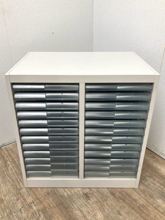 【中古品】コクヨ B4クリアケース書庫 S-A112F1N グレー