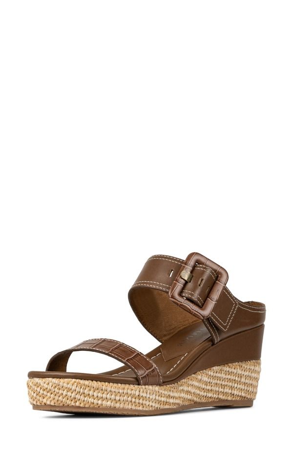 ドナルドプリネール レディース シューズ サンダル プラットフォーム Donald Pliner Gizelle Platform Wedge Sandal Saddle