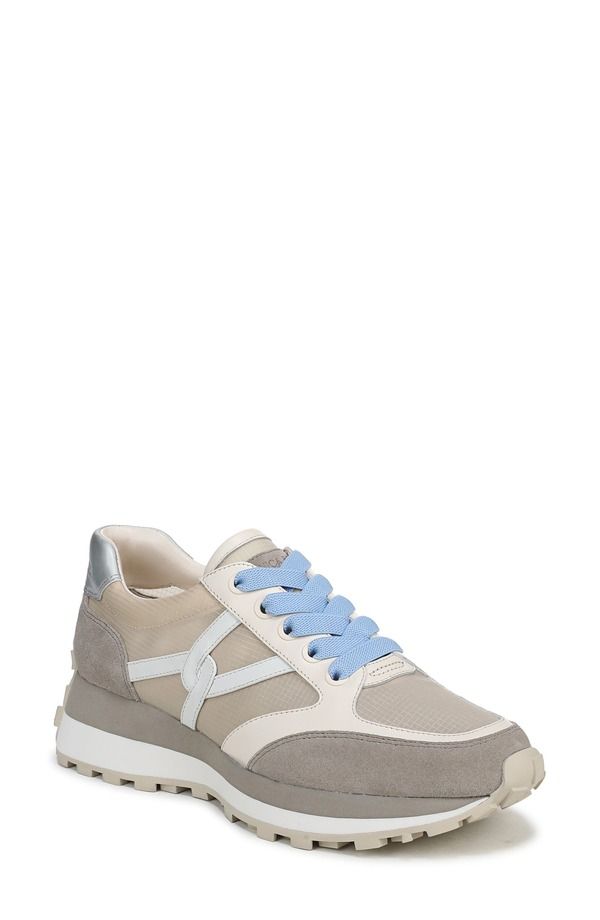ヴェロニカ ベアード レディース シューズ スニーカー Veronica Beard Valentina Wedge Sneaker Sand Silver サンド
