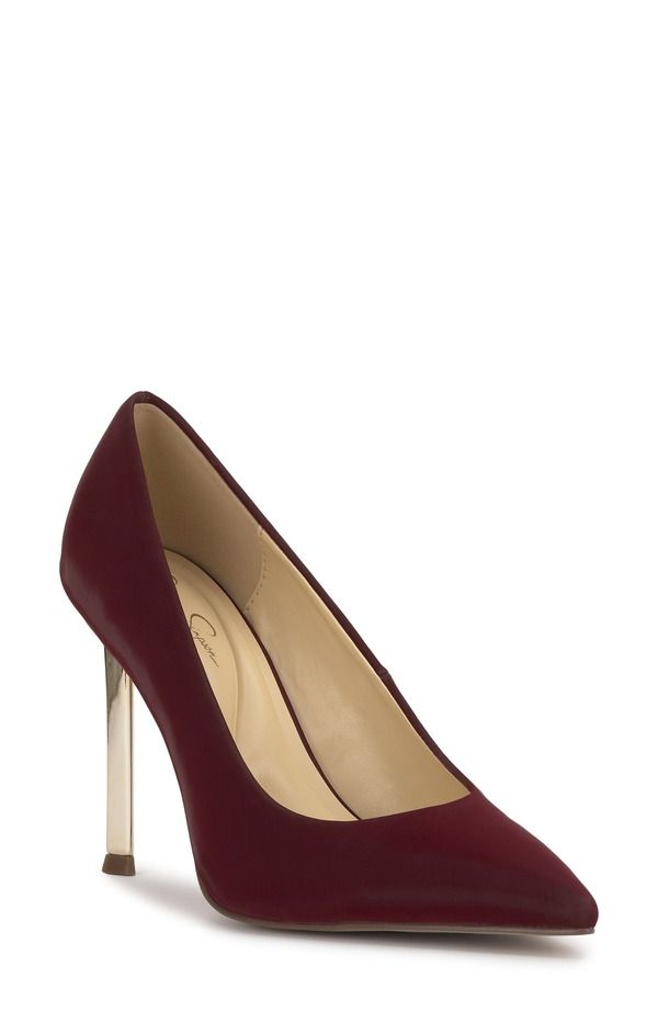 ジェシカシンプソン レディース シューズ パンプス Jessica Simpson Kheloe Pointed Toe Pump Dark Cherry