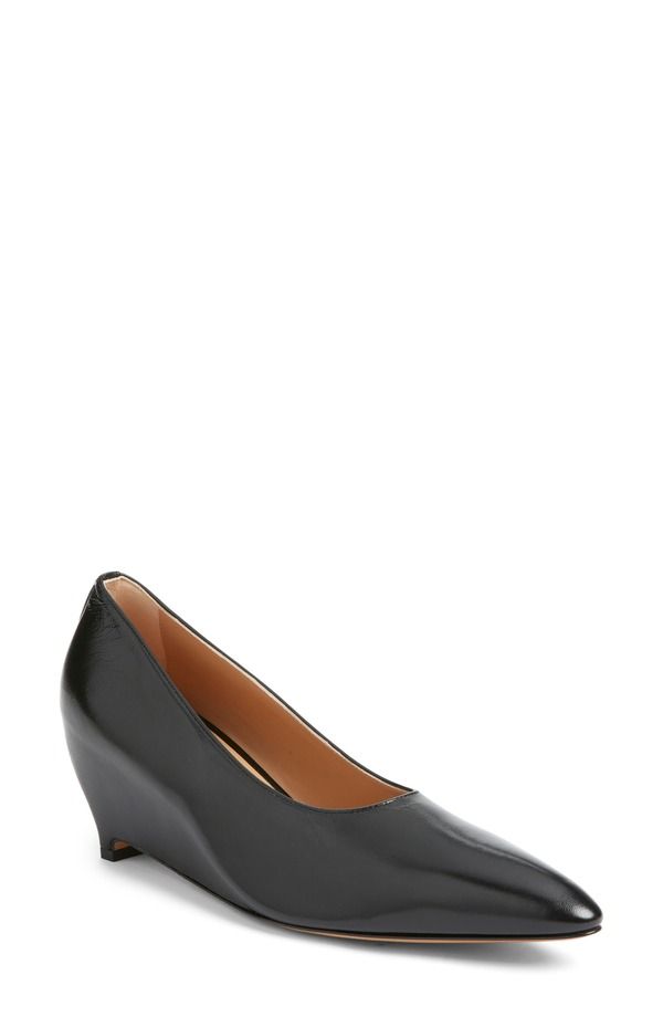 マルタンマルジェラ レディース シューズ パンプス Maison Margiela Wedge Pointed Toe Pump Black ブラック