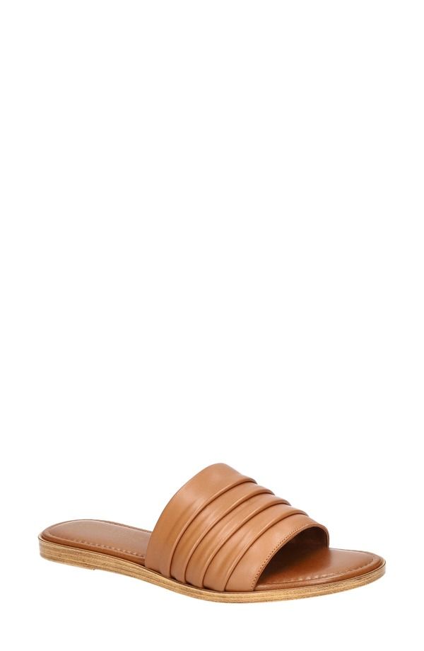 ベラヴィータ レディース シューズ サンダル Bella Vita RyaItaly Slide Sandal Whiskey Italian Leather